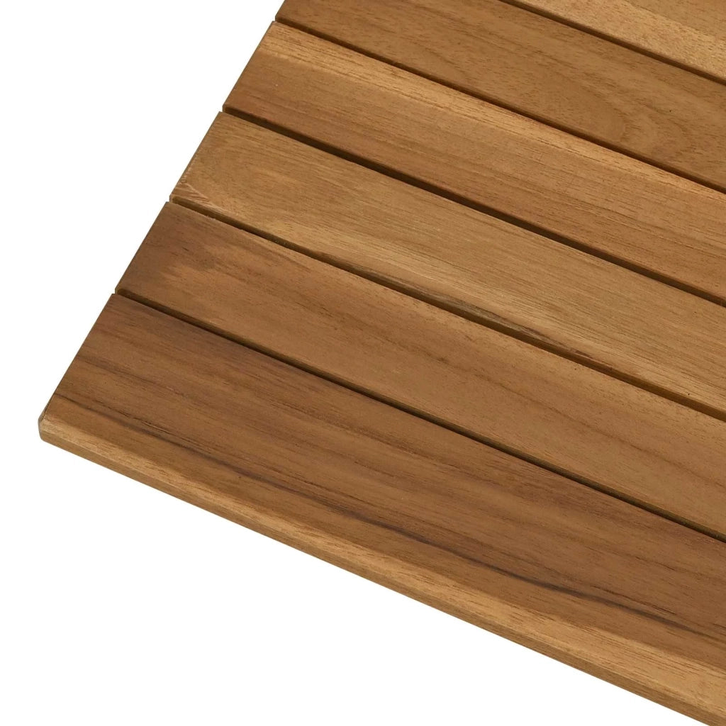 Piano del tavolo 50 x 50 x 3,5 cm Quadrato Legno di teak solido 42033144