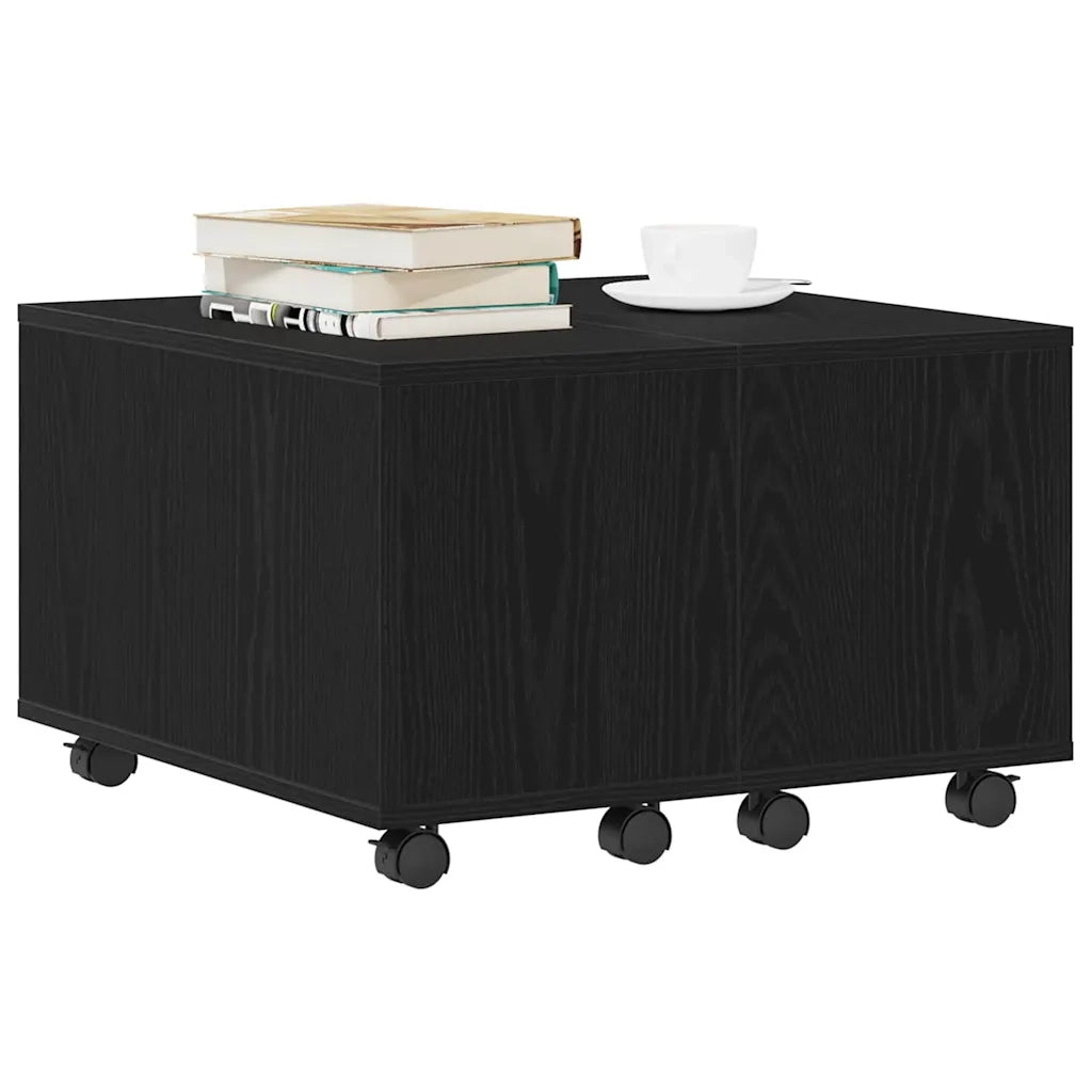 Tavolino da salotto Rovere Nero 60 x 60 x 38 cm 862625