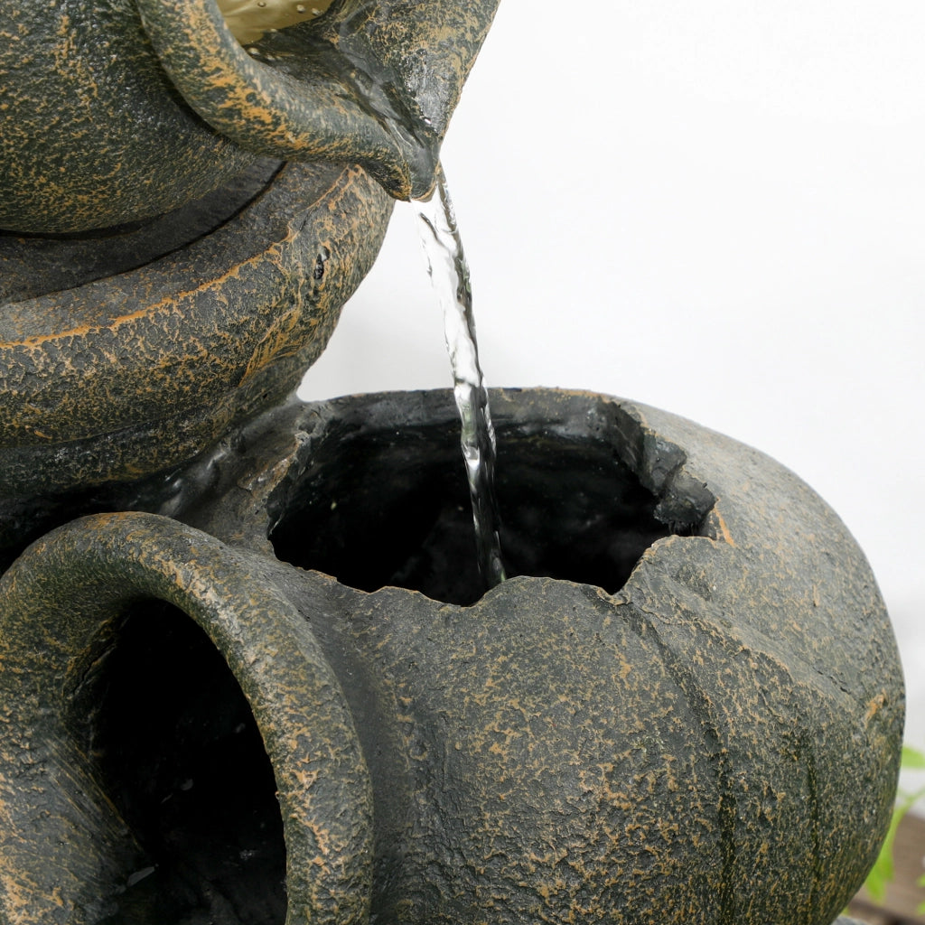 Fontana da Giardino ¨C zephmum ¨C Grigio 25x24x60 cm