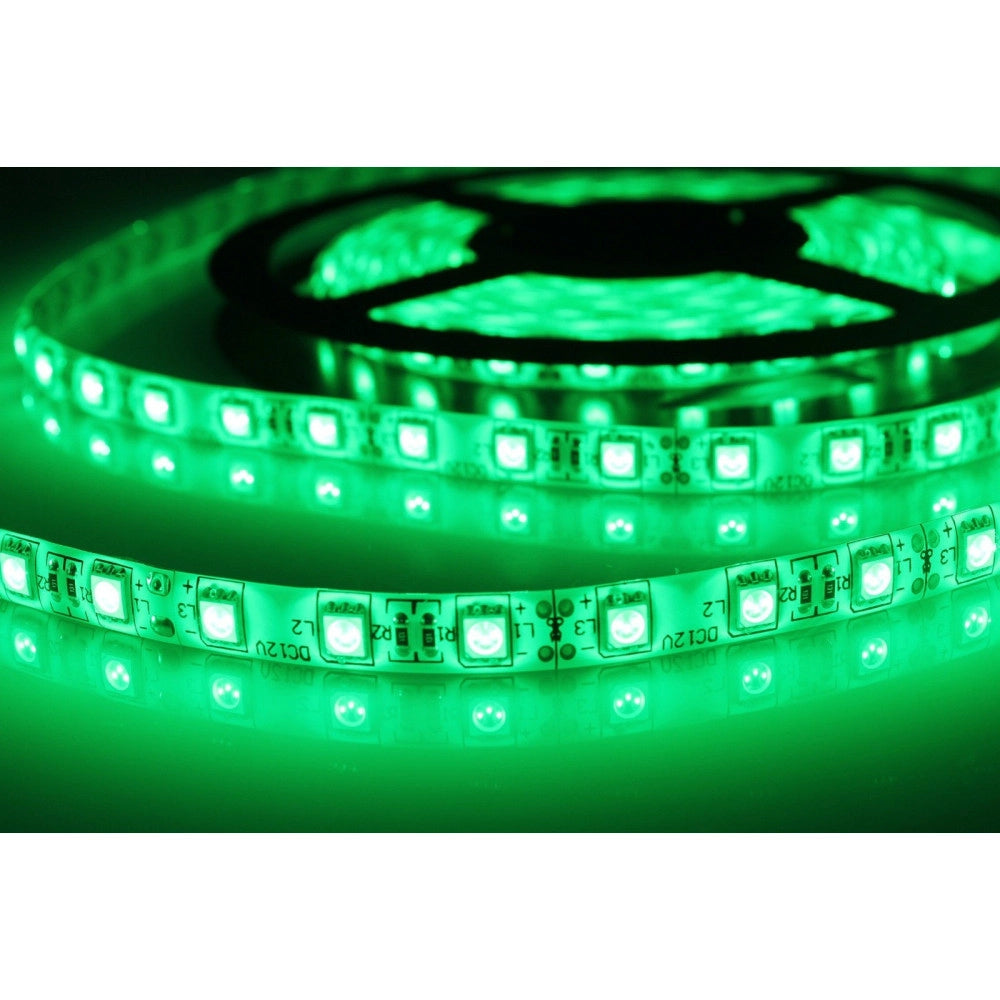 Trade Shop - Strip Smd Bobina Striscia Led 5050 Flessibile 5mt Adesiva Interno Esterno Ip65 -
