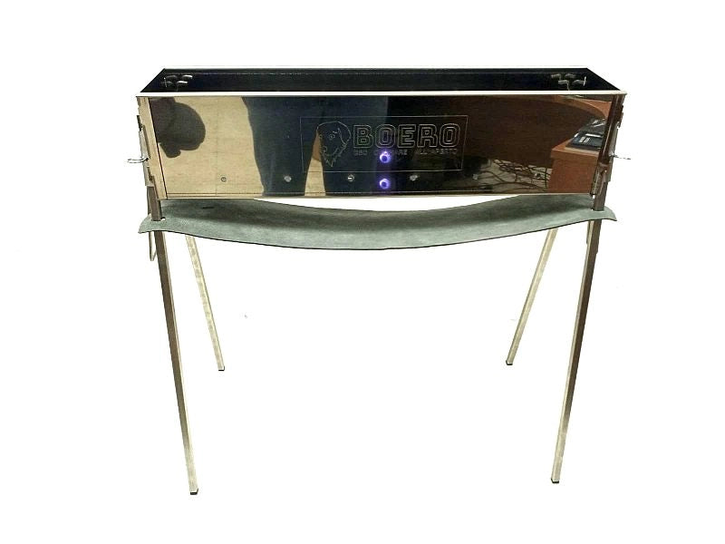 Fornacella portatile e smontabile per arrosticini Boero 80 in acciaio inox