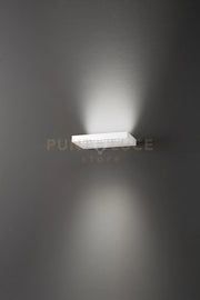 Applique biemissione in alluminio colore bianco Bed LED 16W 3000K CRI?90 220-240 1280Lm