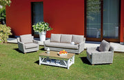Set Jaipur Gr.Kubu Nat Sb/Legno Mango/Cusc Mel 4 Pz
