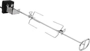 Set di Rotisserie in Acciaio Inossidabile per Grill a Gas Genesis E-300 e S-300 Serie - incl. 2x Forchette a Carne Motore 220V-240V Orecchione del Motore 

Nota: 
- Genesis E-300 e S-300 Serie
- 220V-240V