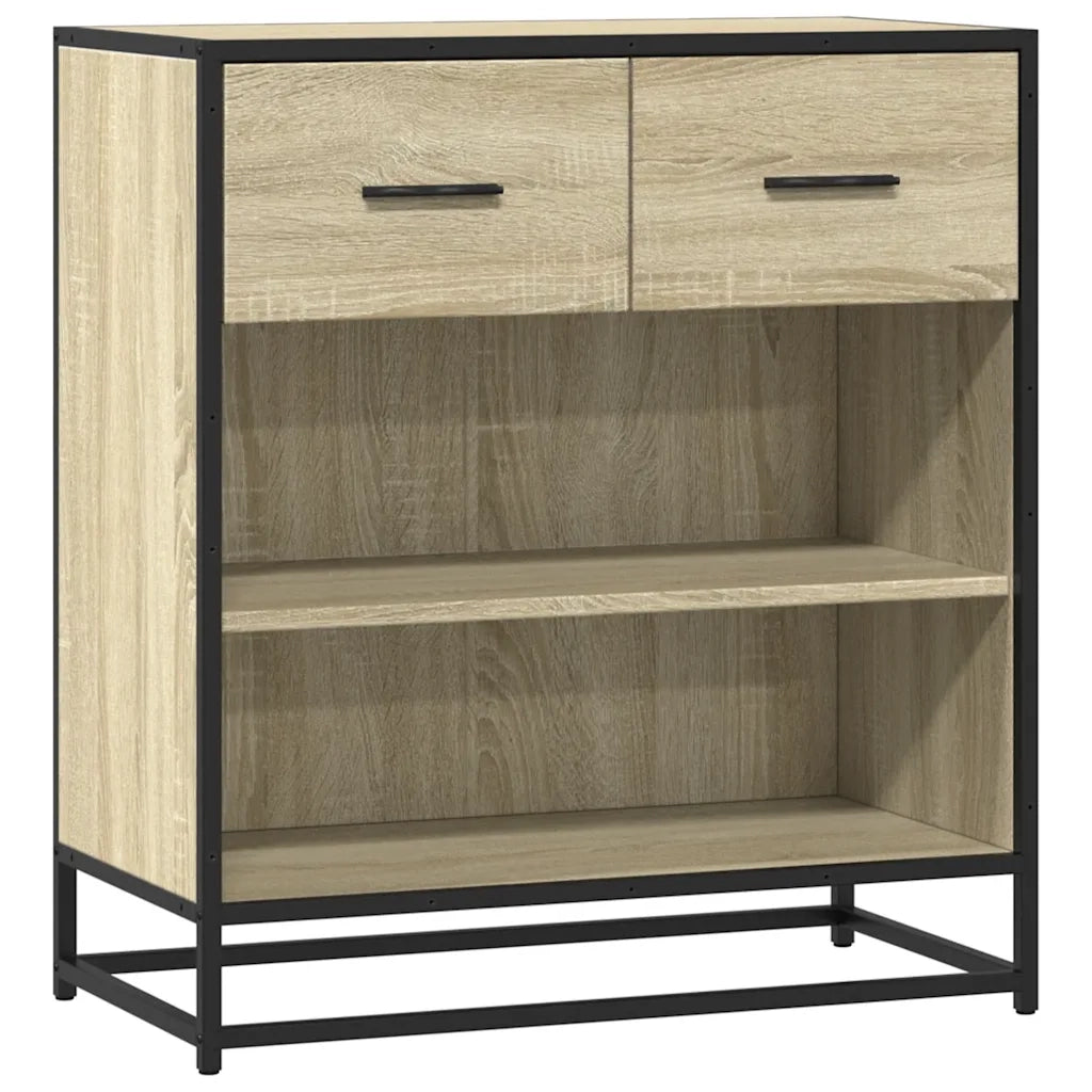 Credenza Rovere Sonoma 68x35x76 cm in Legno Multistrato 848985