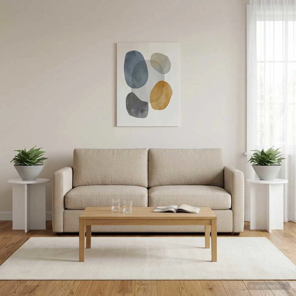 Supporto per piante 2 pz Bianco Lucido 40 x 40 x 40 cm 899730