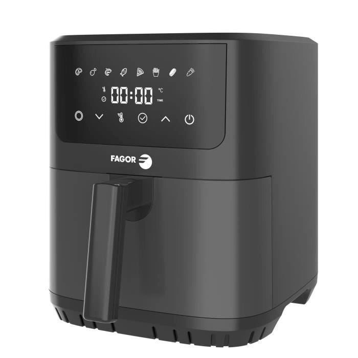 Friggitrice senza olio - FAGOR - Airfryer FGR65 - Capacità 6,5L - 8 programmi di cottura - 1600W