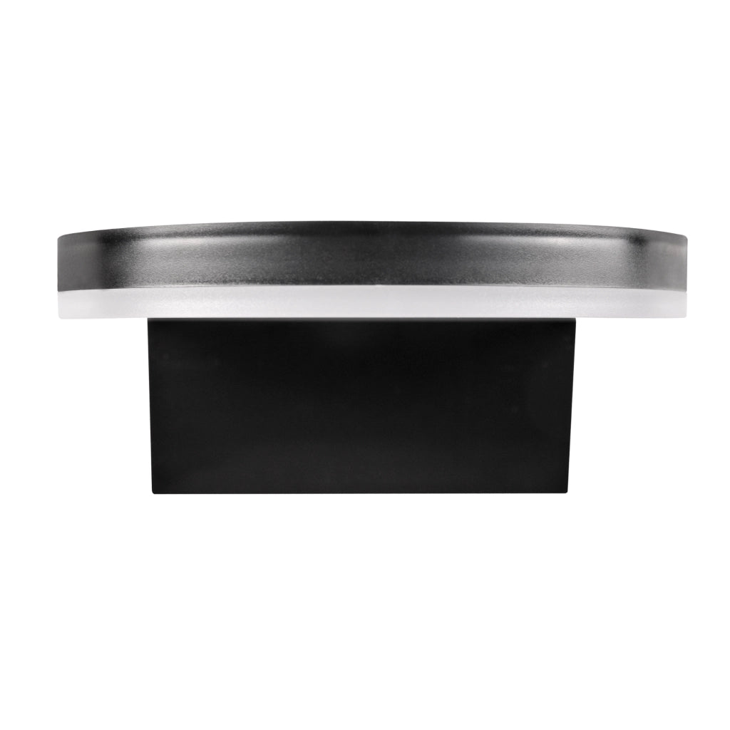 Applique esterna LED 10W 4000K nera IP54 Polux TESA