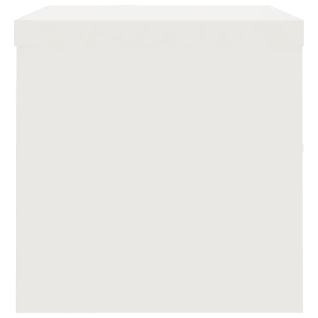 Armadio Classificatore Bianco 90x40x40 cm in Acciaio