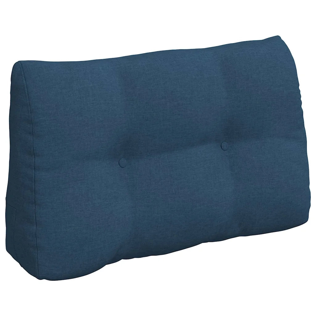 Cuscino per Schiena Blu 80 x 24 x 50 cm Tessuto