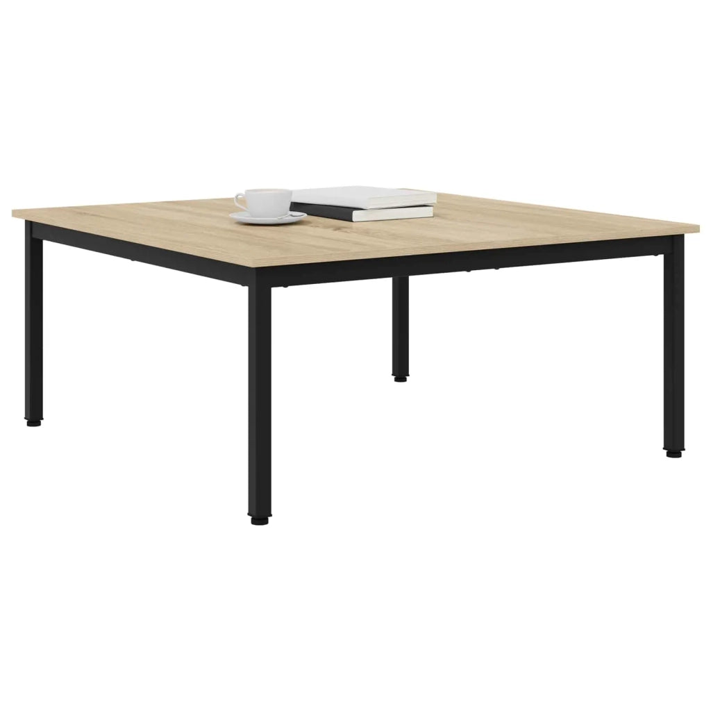 Tavolino da salotto Sonoma 100 x 100 x 45 cm Legno multistrato 892585