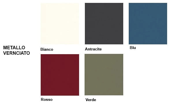 Bench per ufficio operativo con piani sagomati a 4 posti, con top in melaminico e struttura metallica cm. 360x364x75h
