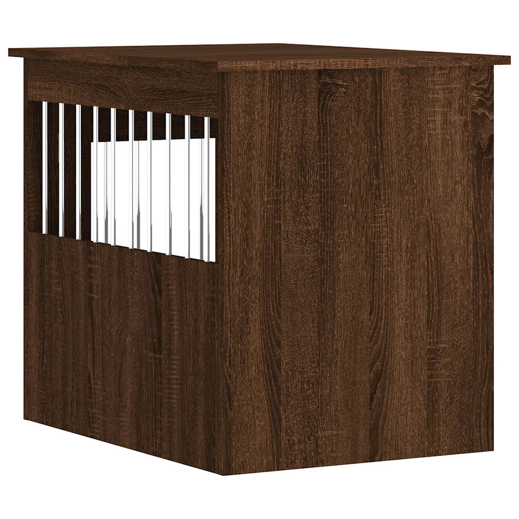 Gabbia Cani Arredamento Rovere Marrone 55x75x65cm Multistrato CFW8670419