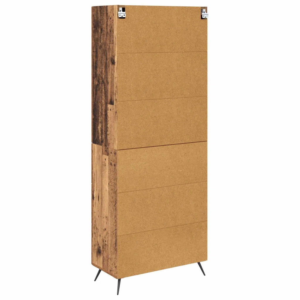 Credenza Legno vecchio 69,5 x 34 x 180 cm Legno multistrato 3415784
