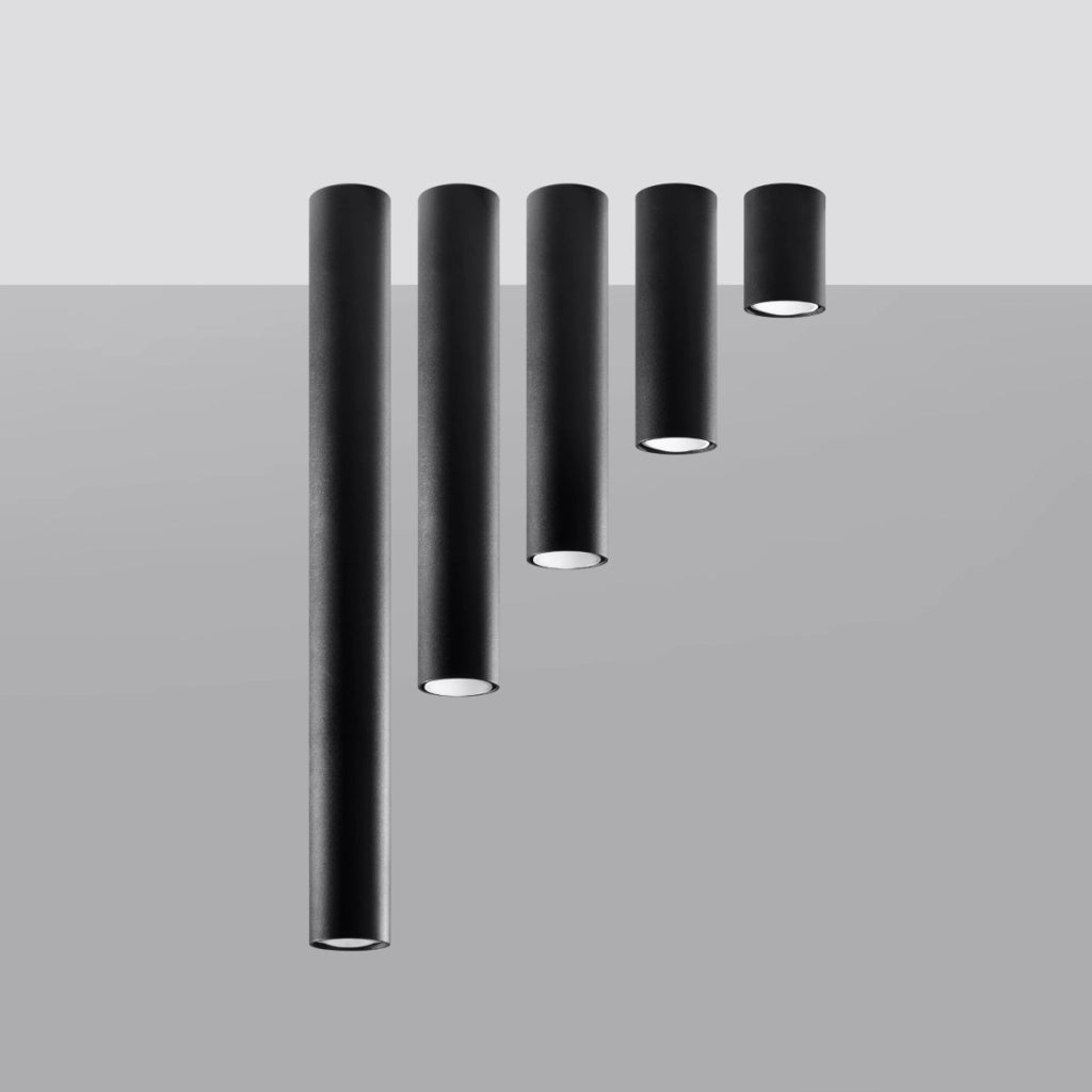 Lampada a soffitto LAGOS 60 nero