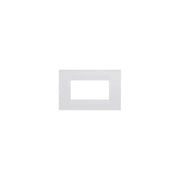 GW16404Tb Placca Geo 4 Moduli Bianco Latte