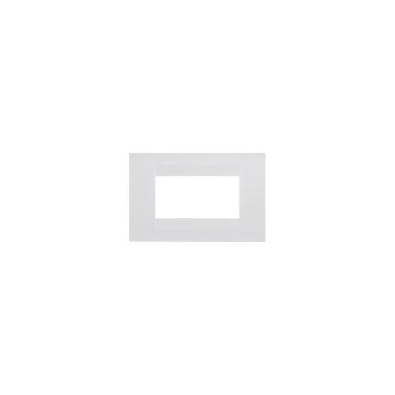GW16404Tb Placca Geo 4 Moduli Bianco Latte
