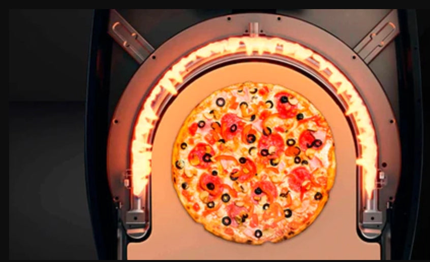 Witt ETNA FERMO Forno Pizza Nero. IN REGALO CARRELLO PORTA FORNO