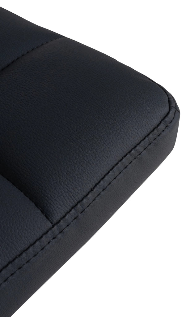 2er Set Barhocker Feni Kunstleder schwarz