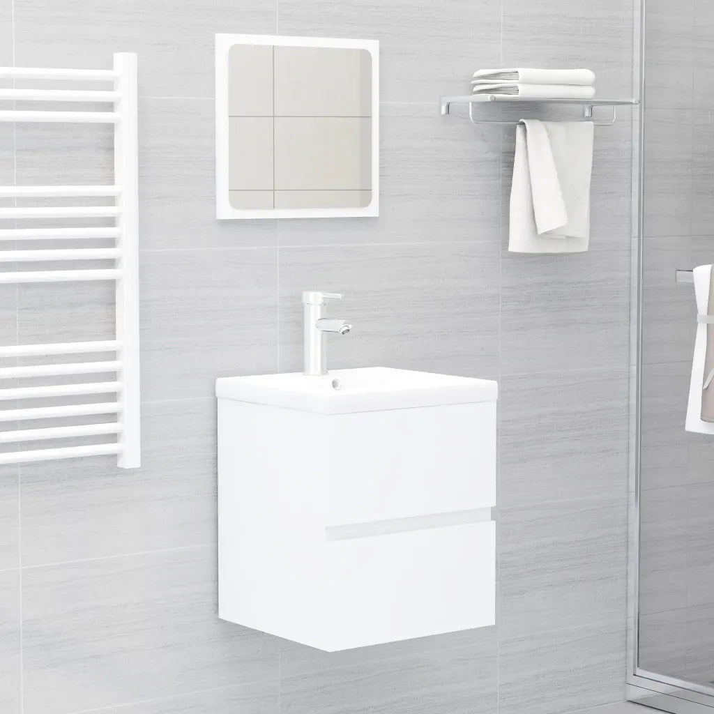 Mobile Sottolavabo Bianco 41x38,5x45 cm in Truciolato cod mxl 15410