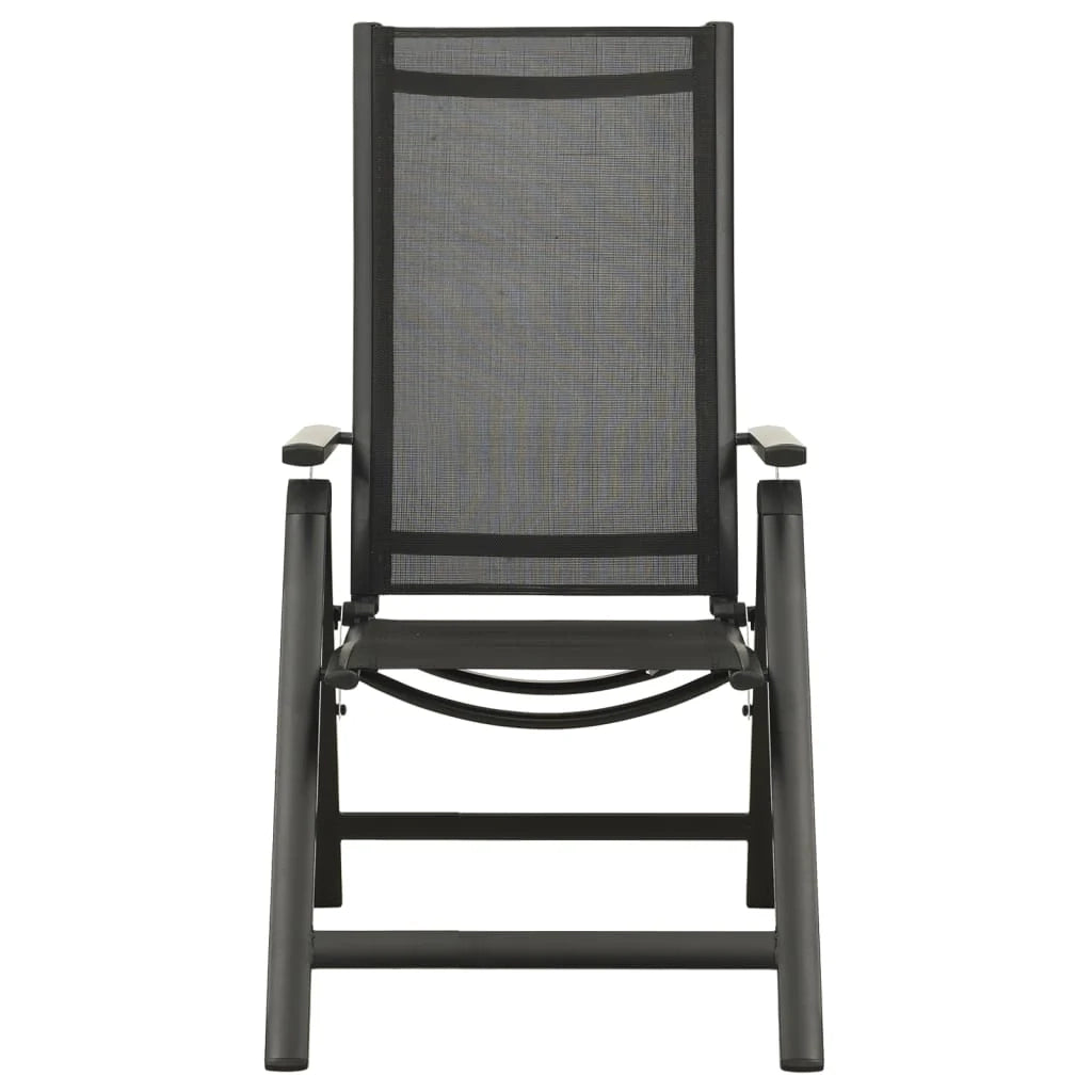 Set da pranzo da giardino per esterni in alluminio antracite da 7 pezzi 02_0013915