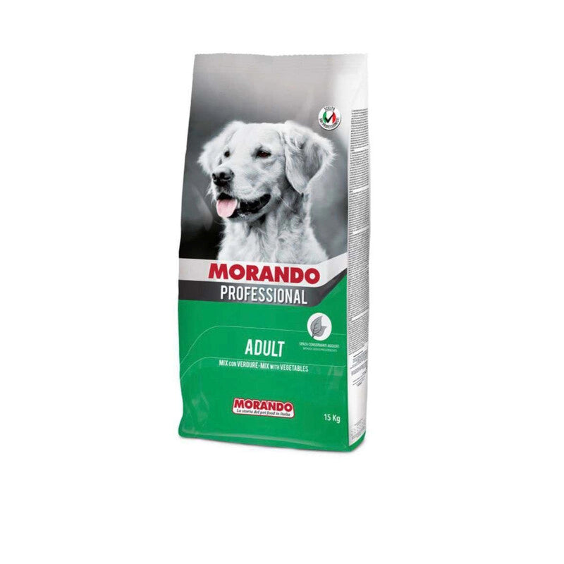 CIBO CANE MORANDO 15 KG ADULT MIX VERDURE