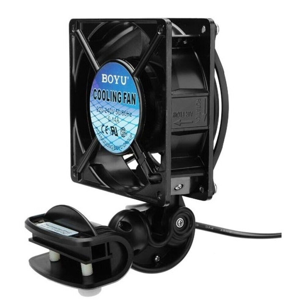 Ventola raffreddamento per acquario ventilatore orientabile 220V 15W 120MM FS120
