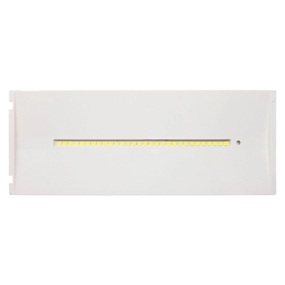Trade Shop - Lampada Plafoniera Emergenza Luce Led 4w Incasso Parete Ip40 De Lite 6500k -