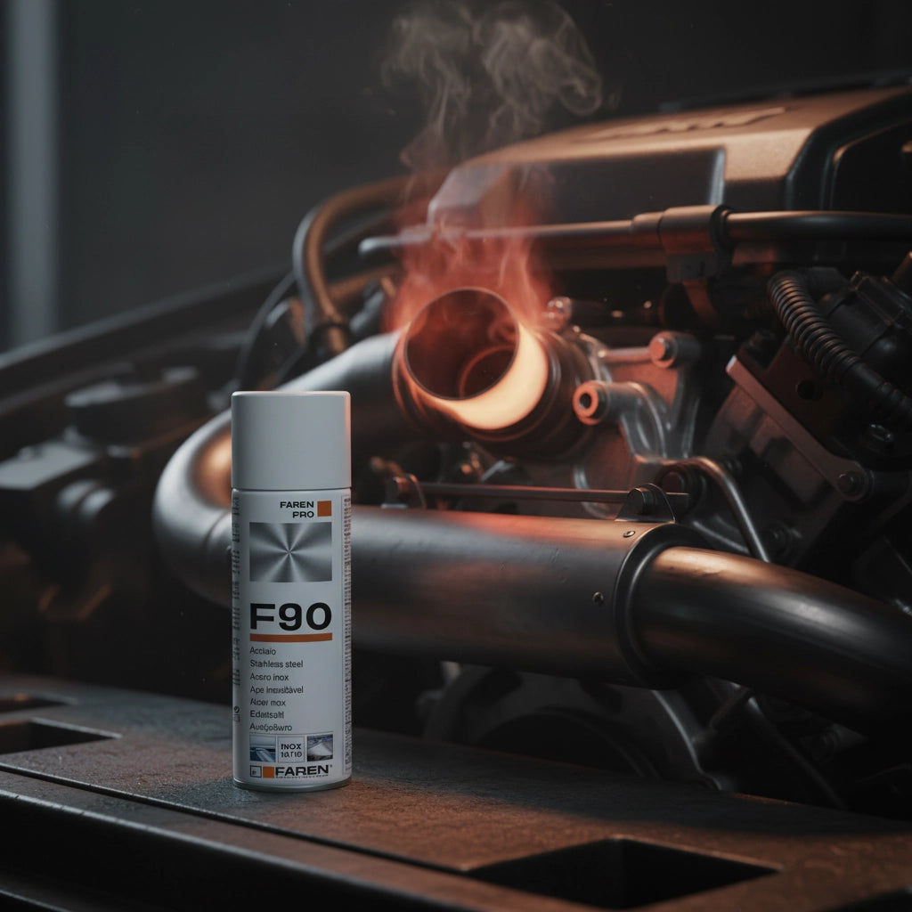 Faren f90 acciaio inox spray per trattamento metalli anticorrosivo 400 ml 3 pezzi
