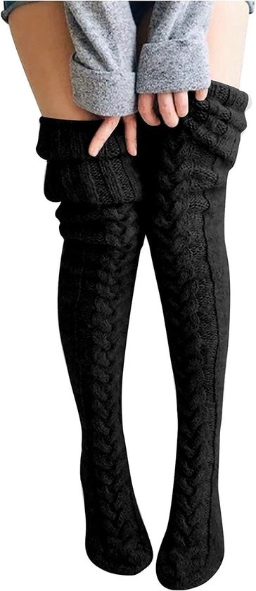 Sokke extra lunghe per gambe alte - Kousen riscaldanti per inverno - Kousen con rete - Kousen con gamba lunga 25 cm - Kousen con gamba alta 75 cm - Kniekousen