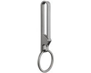Sostegno per Chiave Ultraleggero - Anello per Chiave - Portachiave con Cintura - Resistente alla Corrosione - Portachiave Removibile - Lega di Titanio TC4 Leggera