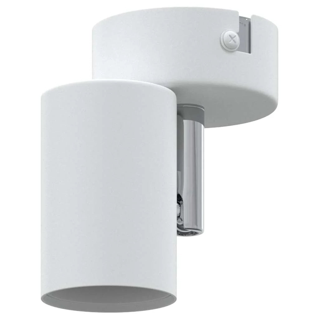 Faretto da soffitto dal design moderno con illuminazione direzionale 6,5 x 6 x 11,5 cm metallo bianco 02_0058286