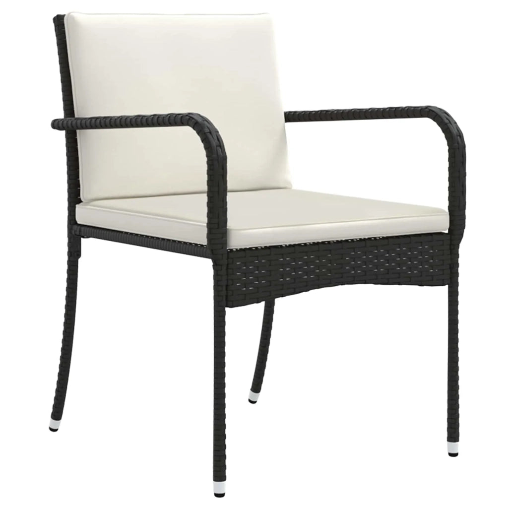 Set da giardino Nero polyrattan 42025101