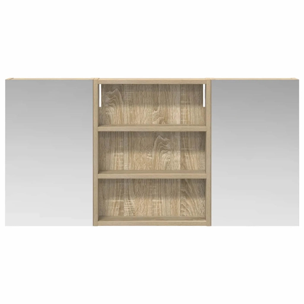 Set di Armadi da Bagno con lo scaffale 3 pcs 100 x 10,5 x 50 cm 3403682
