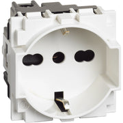 Living NOW presa UNEL e bipasso 10/16A bianco KW4140A16