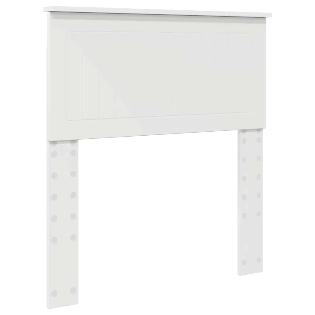 Testiera-Testata-Testiera Decorativa Bianco 80 cm Legno multistrato 845088
