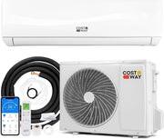Climatizzatore Monosplit 24000 BTU Inverter, R32, A++, 110m², 19dB, Climatizzatore Raffreddamento, Deumidificazione, Ventola, Riscaldamento, Unità Esterna, Telecomando e WiFi, Autopulente