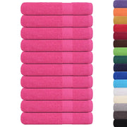 Asciugamani FROGN 10 pz Rosa 100x200 cm 360 g/m² 137060