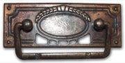 Maniglia Maniglietta per Mobili Ottone Antico Metal Style 100x46 mm