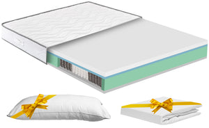 Materasso Memory e Molle Singolo 100x200 cm H25 Dispositivo Medico 1 Dormidea Deluxe