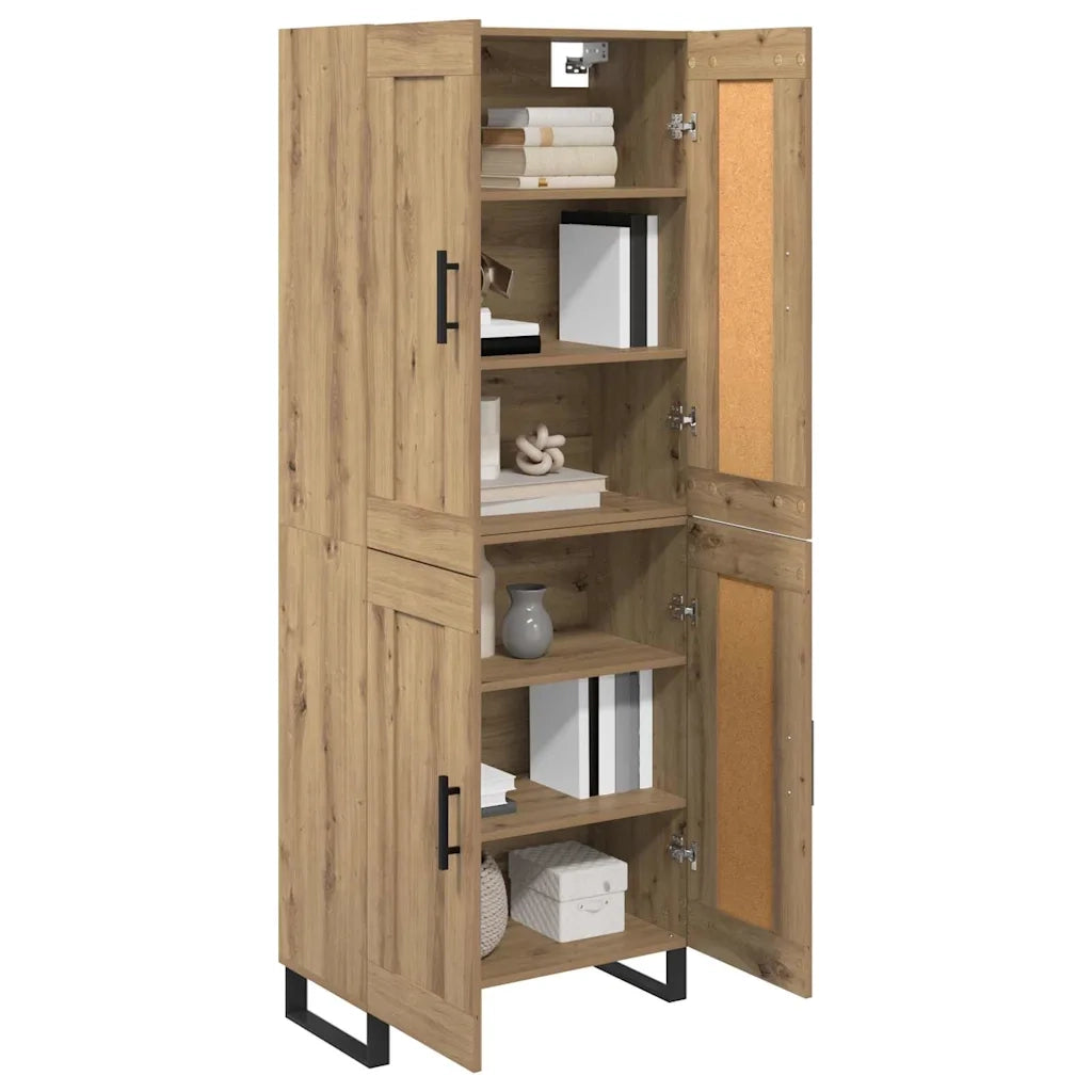 Credenza Rovere artigianale 69,5 x 34 x 180 cm