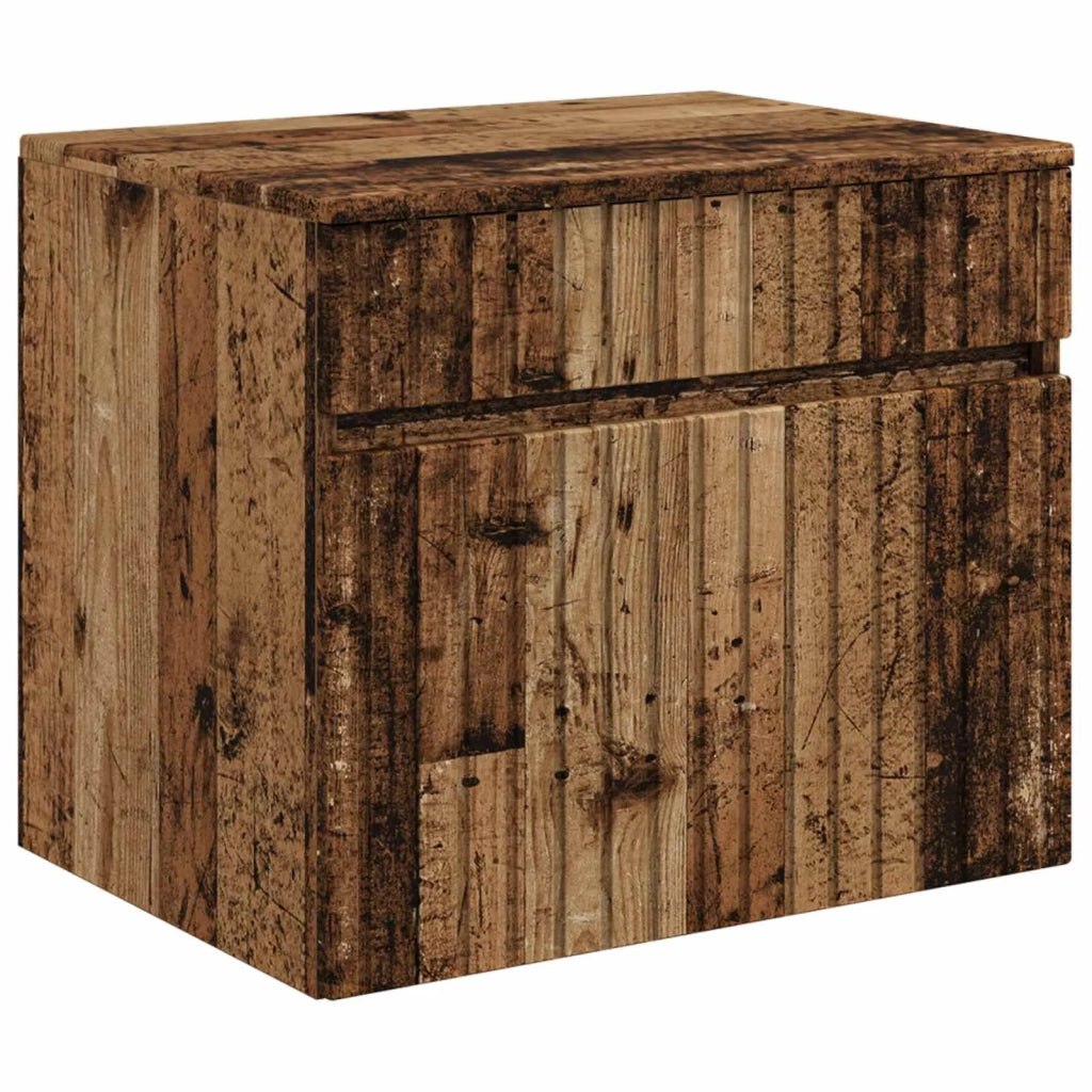 Set di mobili per il bagno Legno antico Legno ingegnerizzato 3404308