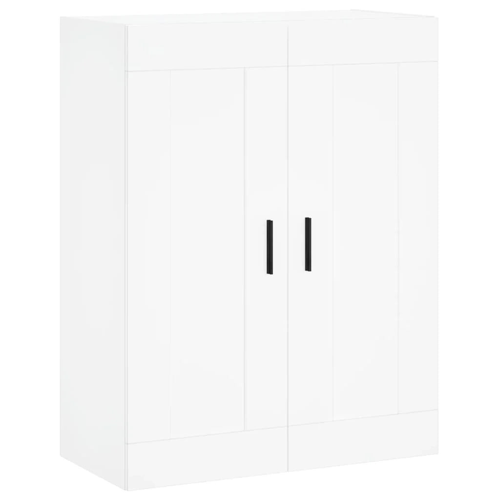 Buffet credenza cassettiera mobiletto mobile contenitore organizer cucina soggiorno salotto alto 69,5 x 34 x 180 cm legno ingegnerizzato bianco 02_0032708