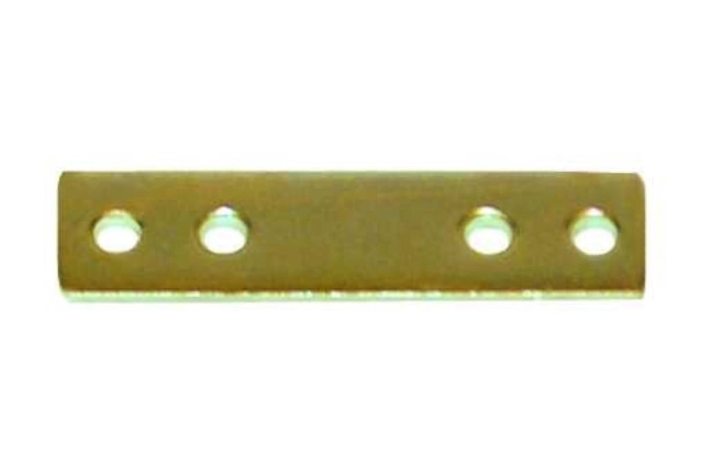 Lastrina Di Giunzione Diritta Ottonata 40 Mm Pezzi 4 - Masidef