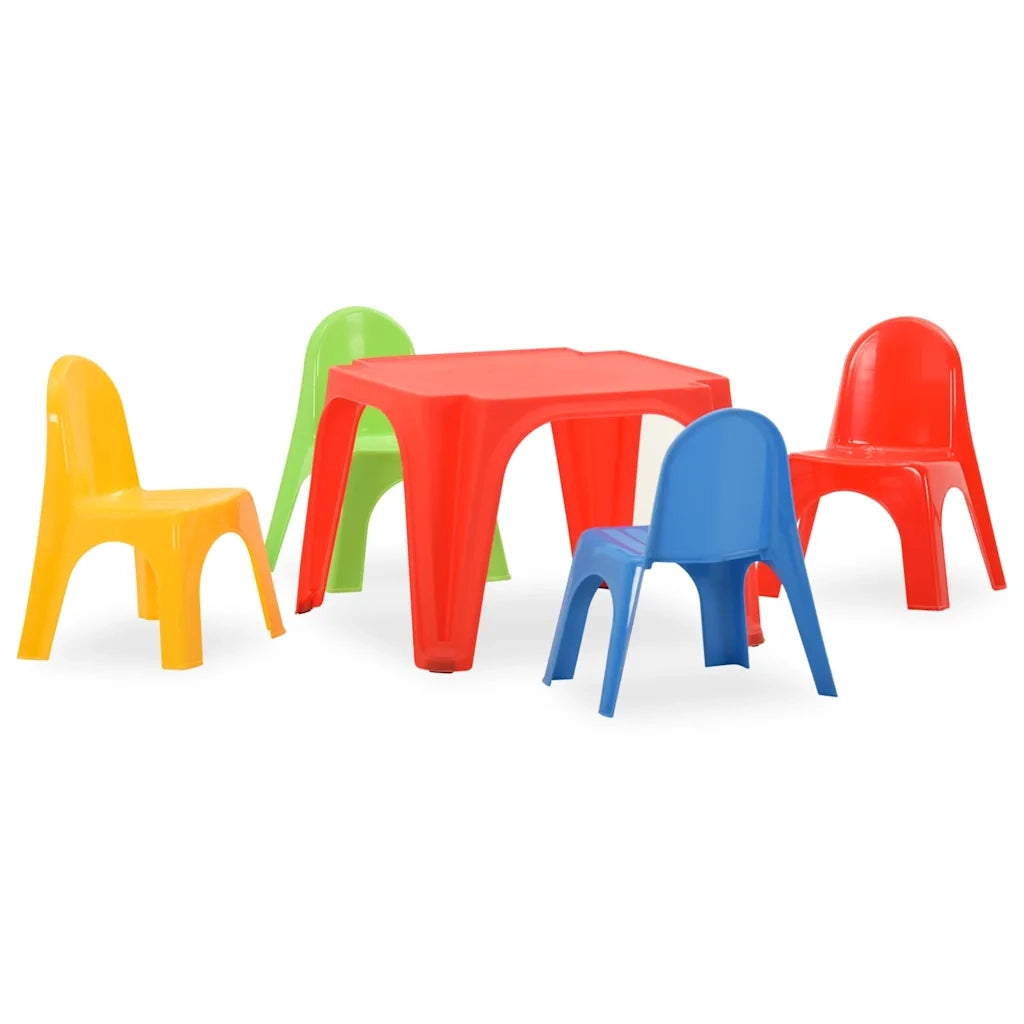 Set Tavolo e Sedie per Bambini in PP 316178