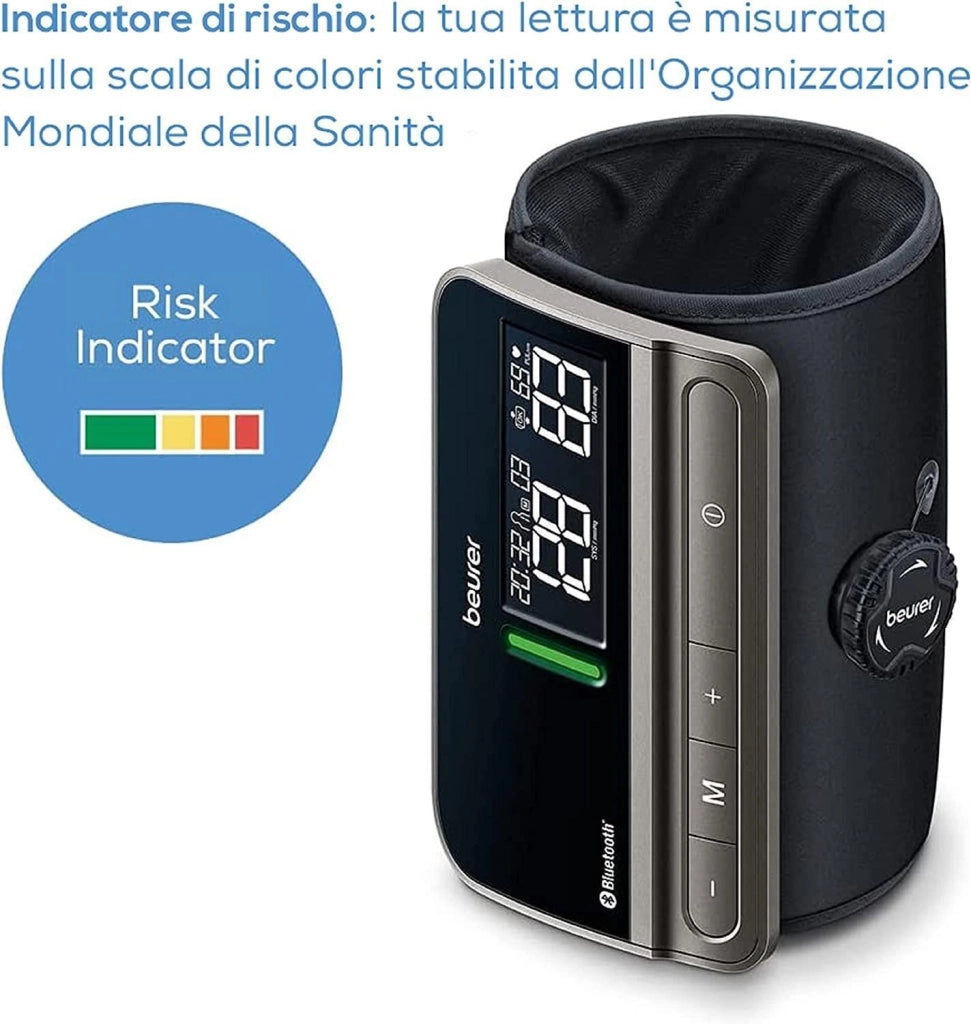 Beurer BM 81 Easy Lock Misuratore di Pressione da Braccio All-In-One con Sistema di Chiusura