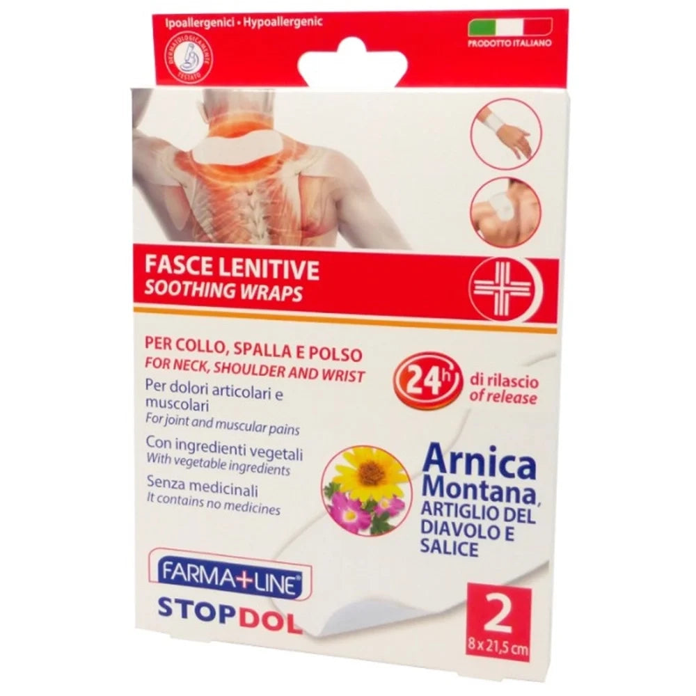 Trade Shop - Set 40pz Cerotti + Fasce Lenitive 24h Arnica Montana Artiglio Diavolo Salice Cer4646a -