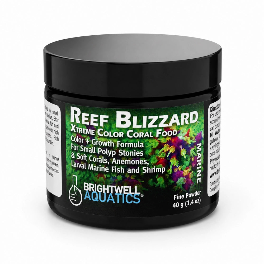 Brightwell Aquatics Reef Blizzard XC 40gr - Mangime in Polvere per Coralli SPS