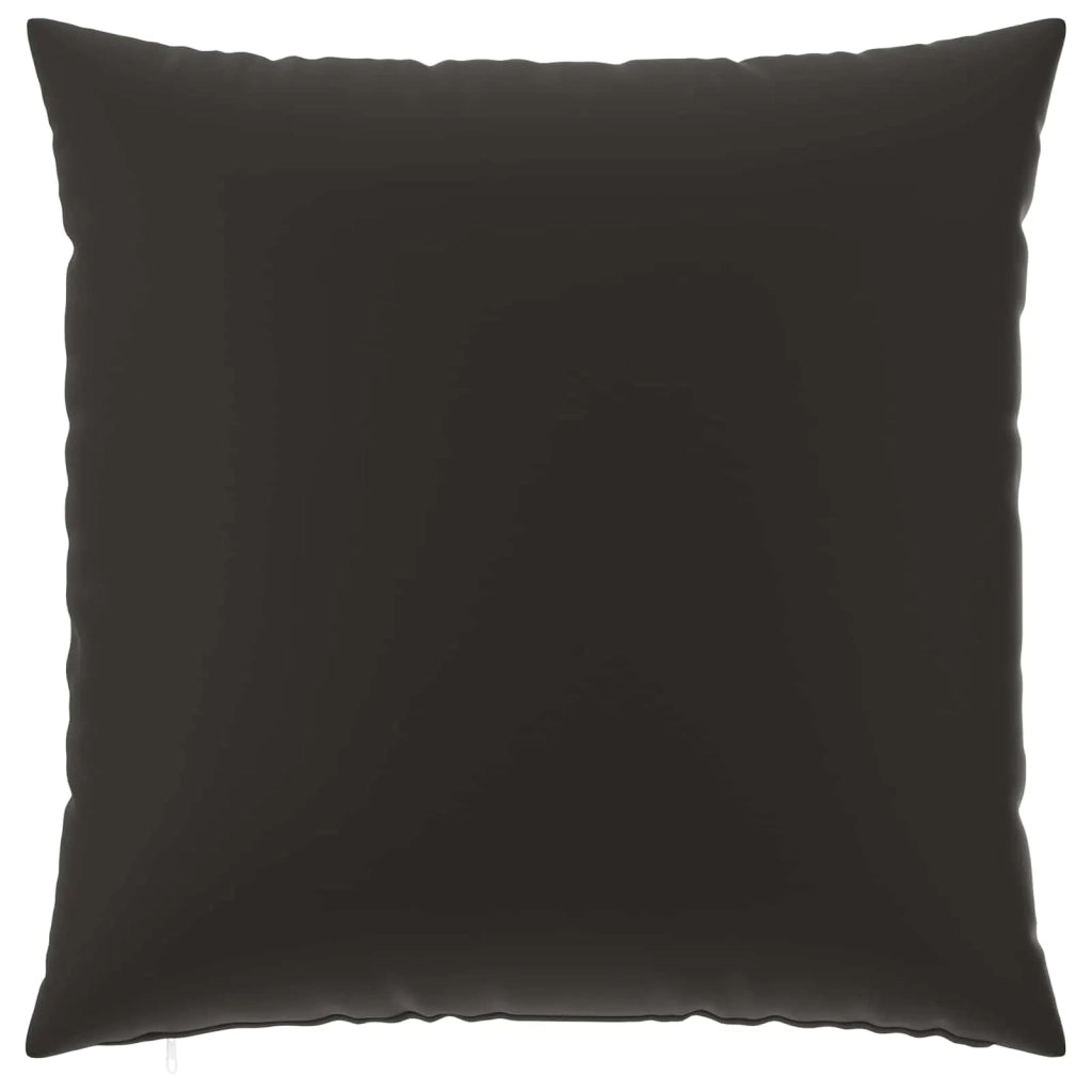 Federa 2 pcs HEERLEN Nero 60 x 60 cm Poliestere 912685