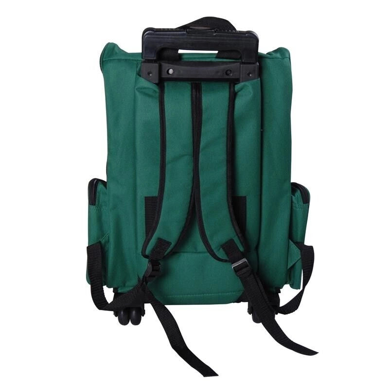 TROLLEY ZAINO TRASPORTINO PER ANIMALI DOMESTICI VERDE